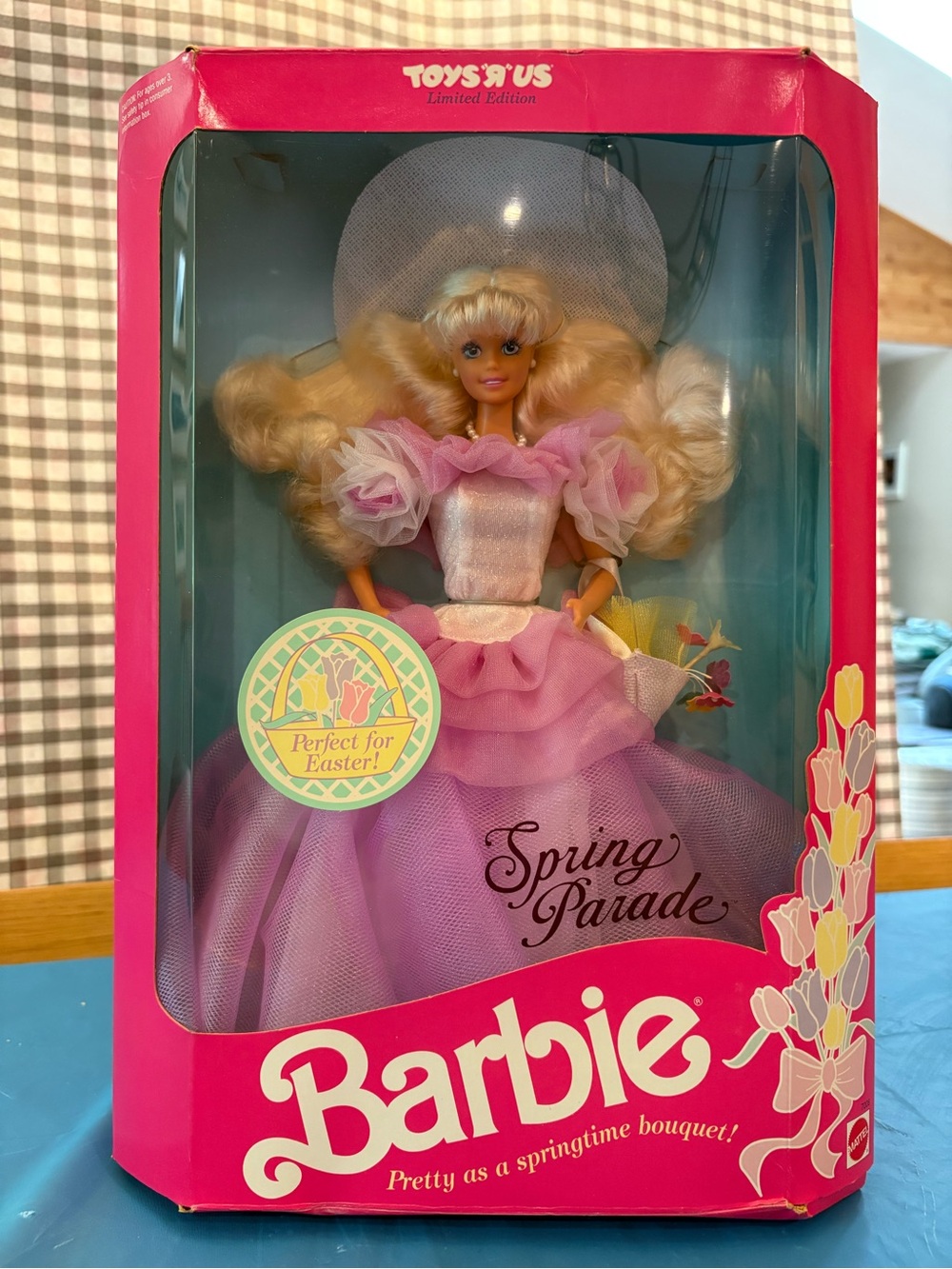 Mattel Spring Parade Barbie Toys R Us Limited Edition Doll 12in 1991 NIB